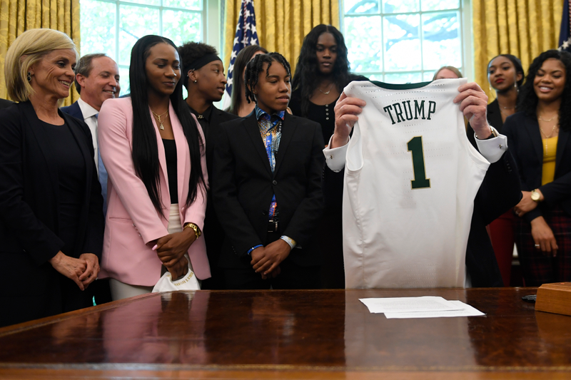 Illustration for article titled Do You Think These Baylor Athletes Had Fun at the White House?